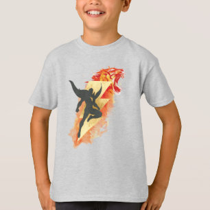 T-shirt SHAZAM !   Shazam Tiger & Lightning Graphic