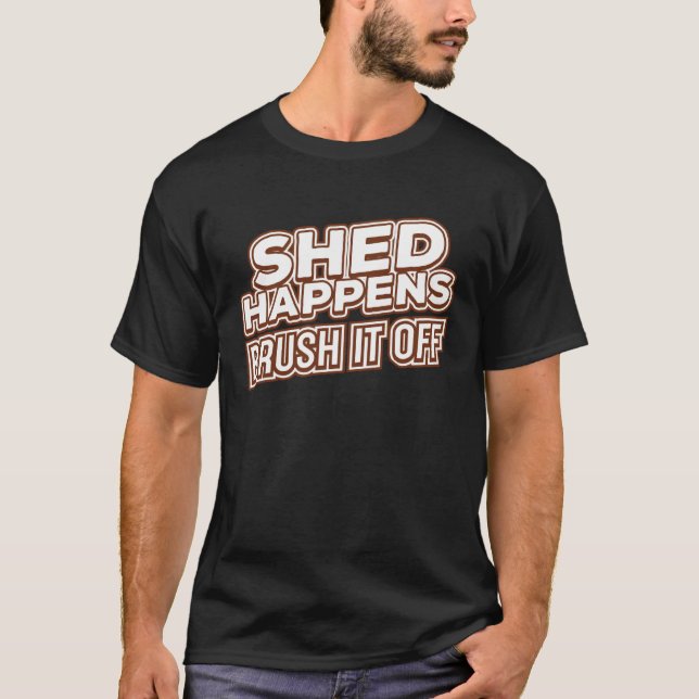 T-shirt Shed Happy Le Brosse (Devant)