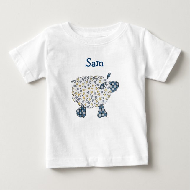 T-shirt Sheep de nom personnalisé (Devant)