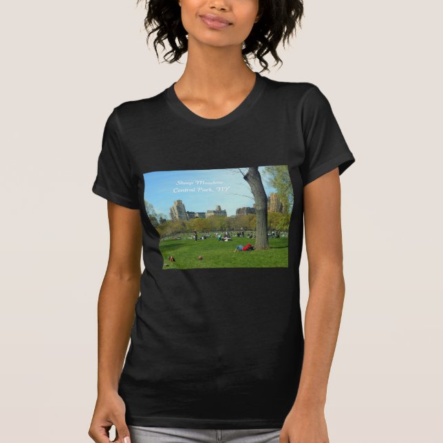 T-shirt Sheep Meadow, Central Park, New York (Devant)