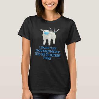 T-shirt Sheeple Sheeple Anti Vaccine Vax Masque Mandat