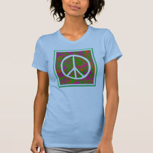 T-shirt Sheer Twofer Peace