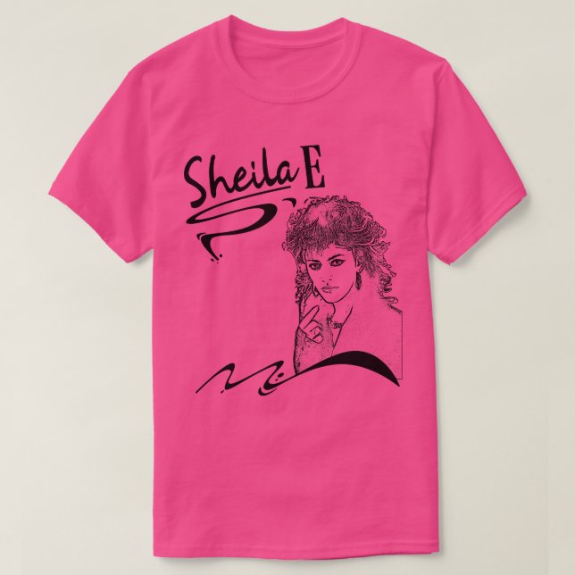 T-shirt Sheila E 80 (Design devant)