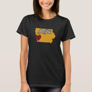 T-shirt SHELBY IOWA IA USA Sympa Souvenir Merch US City S