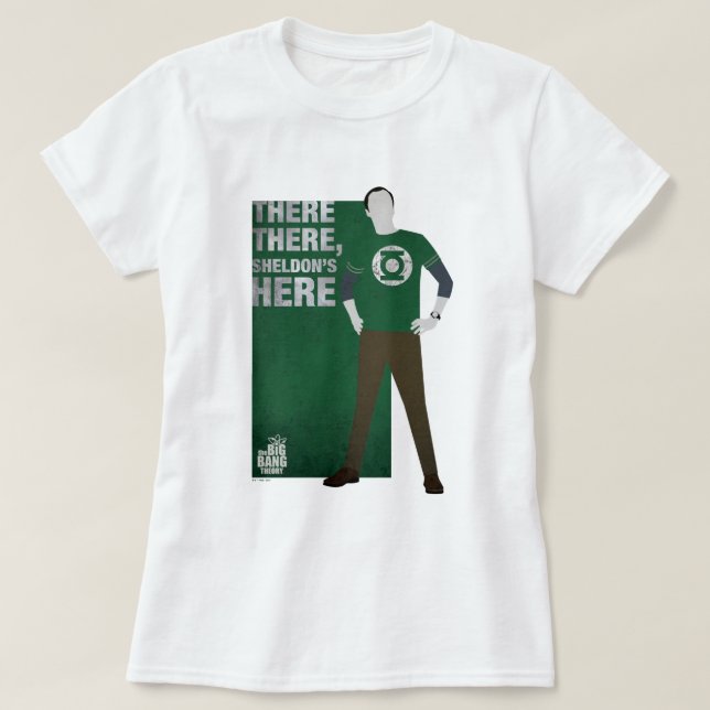 T-shirt Sheldon est ici (Design devant)