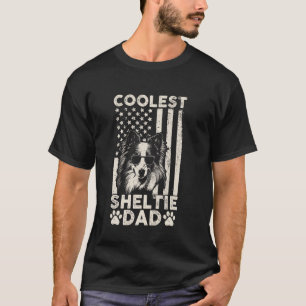 T-shirt Shelest le plus frais Papa Vintage American Drapea
