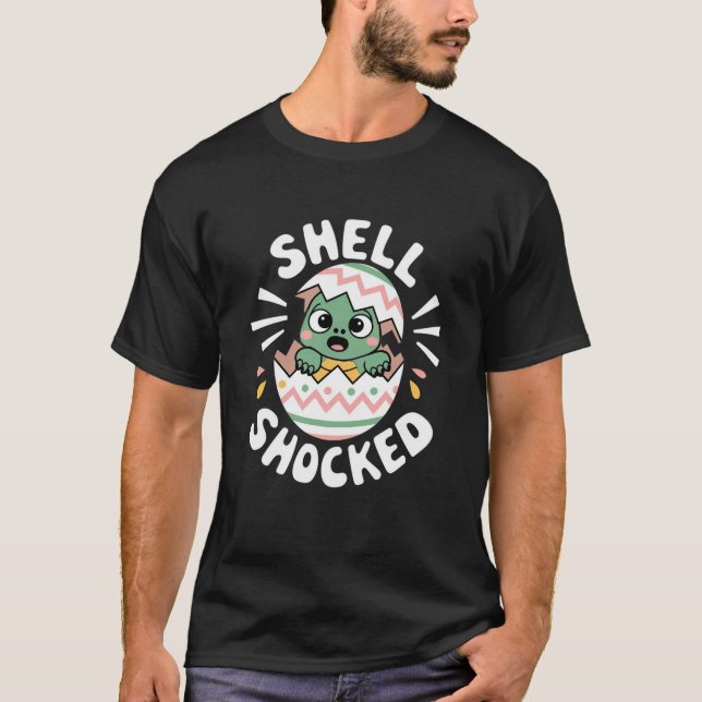 T-shirt Shell choquée (Devant)