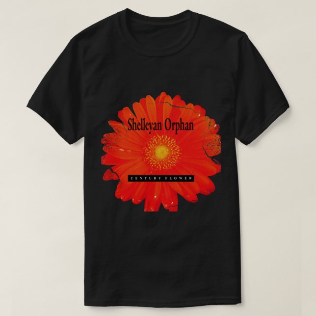 T-shirt Shelleyan Orphan Le siècle Fleur Essentiel T-Sh (Design devant)