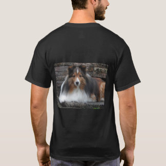 T-shirt Sheltie à deux côtés