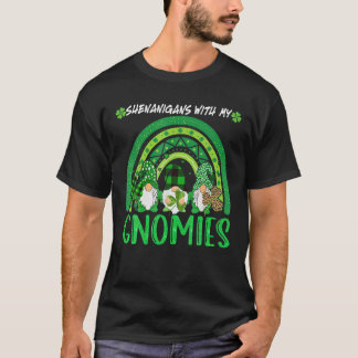 T-shirt Shenanigans avec mes filles Gnome de la Saint Patr