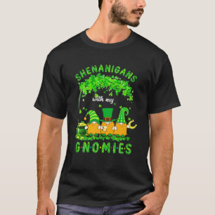 T-shirt Shenanigans avec mes filles Gnome de la Saint Patr