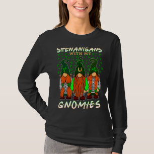 T-shirt Shenanigans Avec Mes Gnomies Saint-Patricks Jour G
