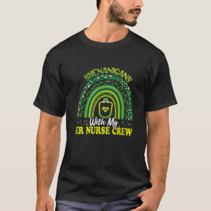 T-shirt Shenanigans avec mon infirmière St Patrick's Day P
