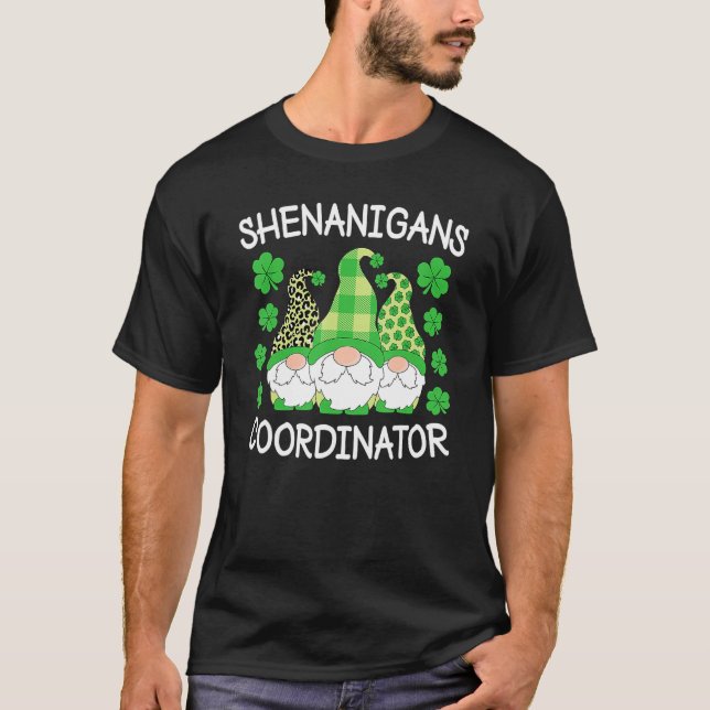 T-shirt Shenanigans Coordonnateur Enseignants Jour de la S (Devant)