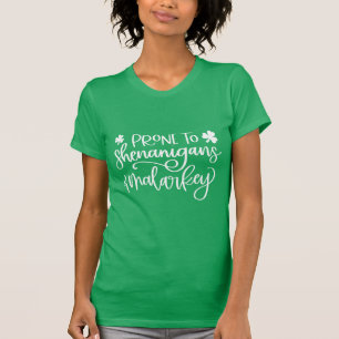 T-shirt Shenanigans Funny St. Patrick's Day Lettering
