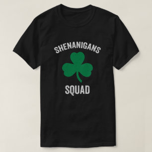 T-shirt Shenanigans Squad Funny St Patricks Day