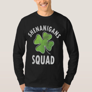 T-shirt Shenanigans Squad Irish Funny Saint Patricks Day
