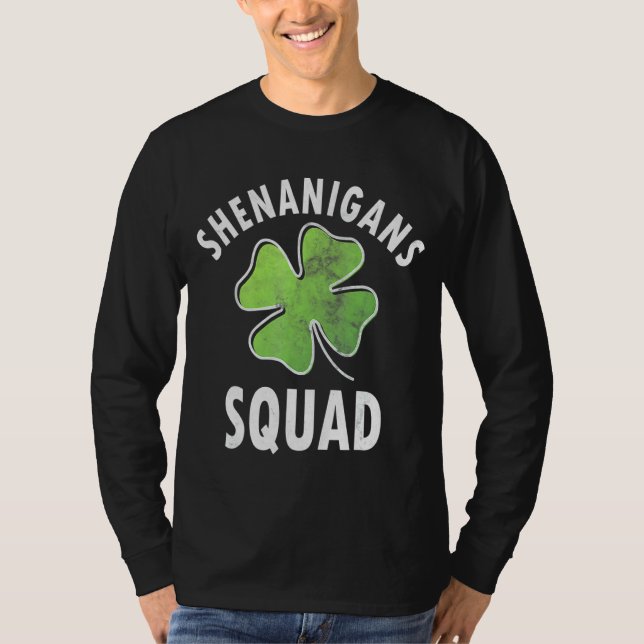 T-shirt Shenanigans Squad Irish Funny Saint Patricks Day (Devant)