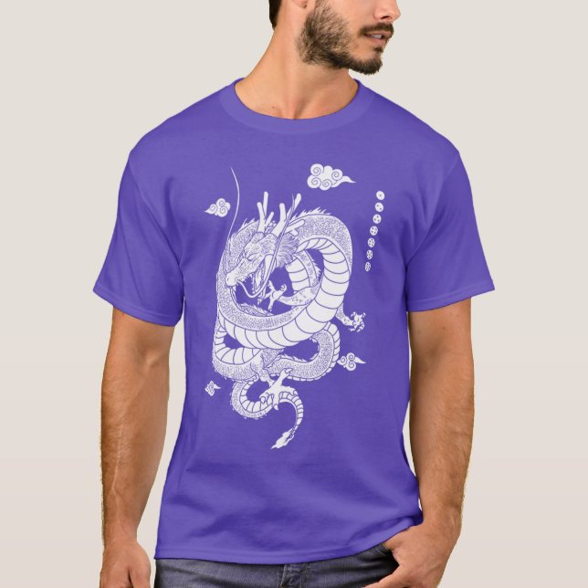 T-shirt ShenlongWhite (Devant)