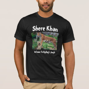 T-shirt Shere Khan : Accueil à la jungle de Kipling
