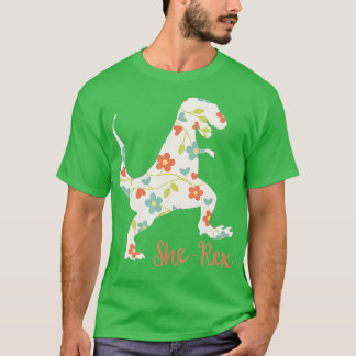 T-shirt SheRex Cute Funny Rex Dinosaur Pun