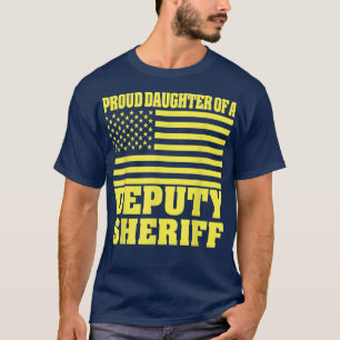 T-shirt Shérif American Flag
