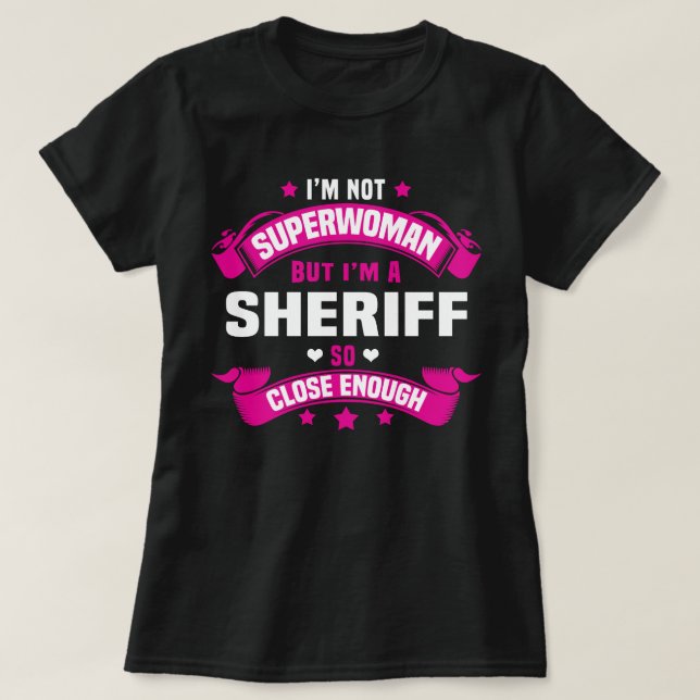 T-shirt Sheriff (Design devant)