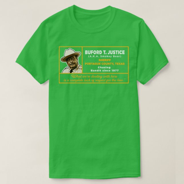 T-shirt Sheriff Buford (Design devant)