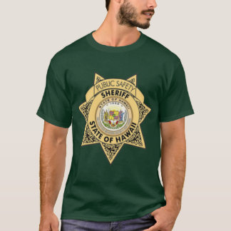 T-shirt Sheriff Hawaii