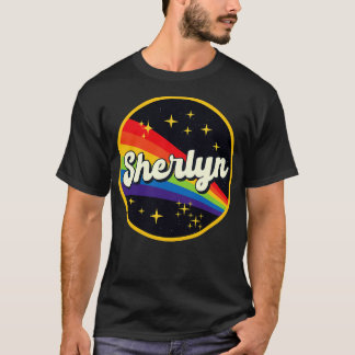 T-shirt Sherlyn Rainbow Dans L'Espace Style Vintage