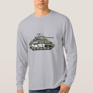 T-shirt Sherman+Nom Tracé T Chemise à manches longues, cou