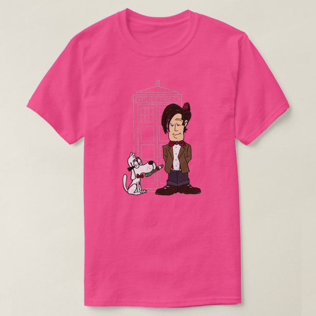 T-shirt Sherman Who (Design devant)