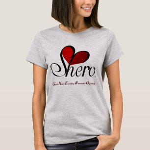 T-shirt "Shero" - que chaque jour elle se tient grise