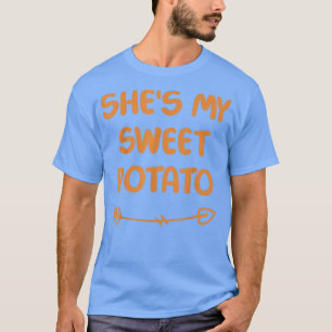 T-shirt She's My Sweet Potato I Yam ! Set Couples