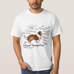 T-shirt Shetland Sheepdog
