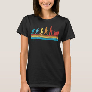 T-shirt Shetland Sheepdog Evolution Rétro Mini Collie Shet
