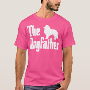 T-shirt Shetland Sheepdog Papa Shelty Dogfather Sheltie Da