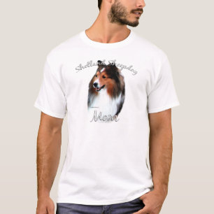 T-shirt Shetland Sheepdog (sable) Maman 2