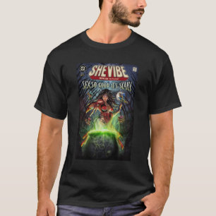 T-shirt SheVibe Couverture liquide