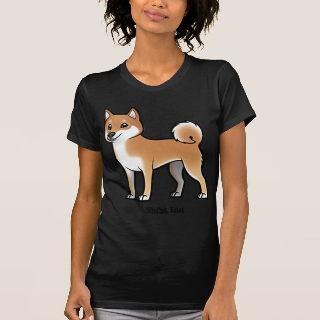 T-shirt shiba inu (Devant)