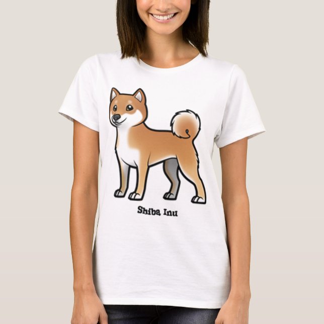 T-shirt shiba inu (Devant)