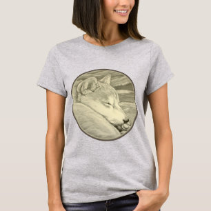 T-shirt Shiba Inu Chemise de Chien de Dame Bio Che