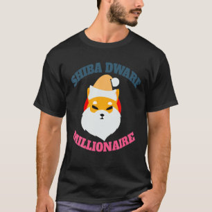 T-shirt Shiba Inu Coin Crypto Décal Shiba Nain Moustache