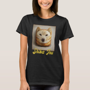 T-shirt Shiba Inu Doge Mème Pain Akita Inu Hokkai