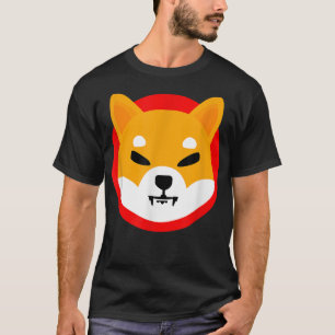 T-shirt Shiba Inu - Jeton de cristal de pièce Shiba Inu Co
