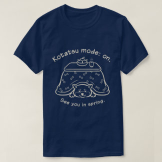 T-shirt Shiba Inu Kotatsu Mode On Winter Dog Shirt