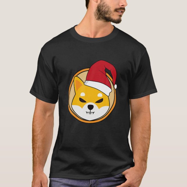 T-shirt Shiba Inu pièce Noël Shiba Token Shiba Inu (Devant)
