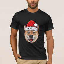 Shiba Inu Terrier Casquette de Noël Chien Big