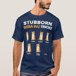 T-shirt Shiba Inu Tricks tétourdis Entraînement animal chi