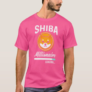 T-shirt Shiba Millionaire Chargement de jeton pièce Shiba